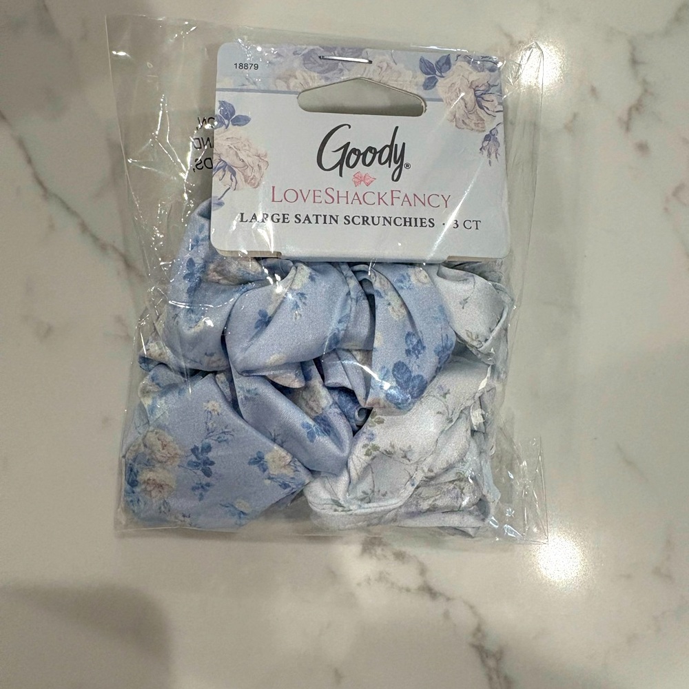 SOLD LoveShackFancy x Goody Satin Scrunchies
